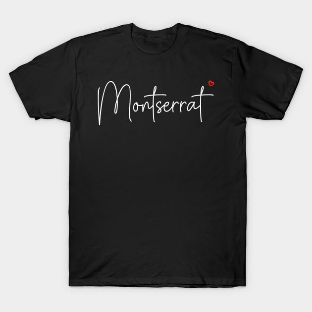 Montserrat T-Shirt by finngifts
